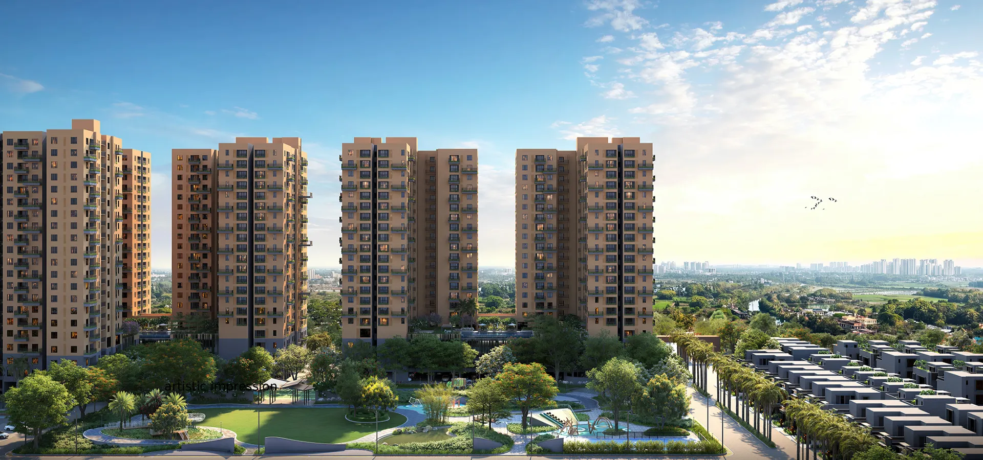 Apartments in New Town Kolkata